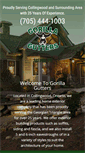 Mobile Screenshot of gorillagutters.ca